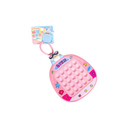 Mischievous Little Partner 25-Hole Press-Play Clip - Pink
